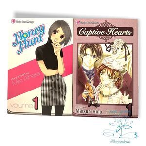Shojo Beat Honey Hunt 1 & Captive Hearts 1 - Manga For Older Teens